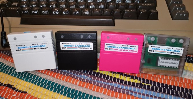 SD2IEC & Fastload Hybrid Cart for the Commodore 64 - Load / Save PRG & D64 / Dxx images via Micro SD Card